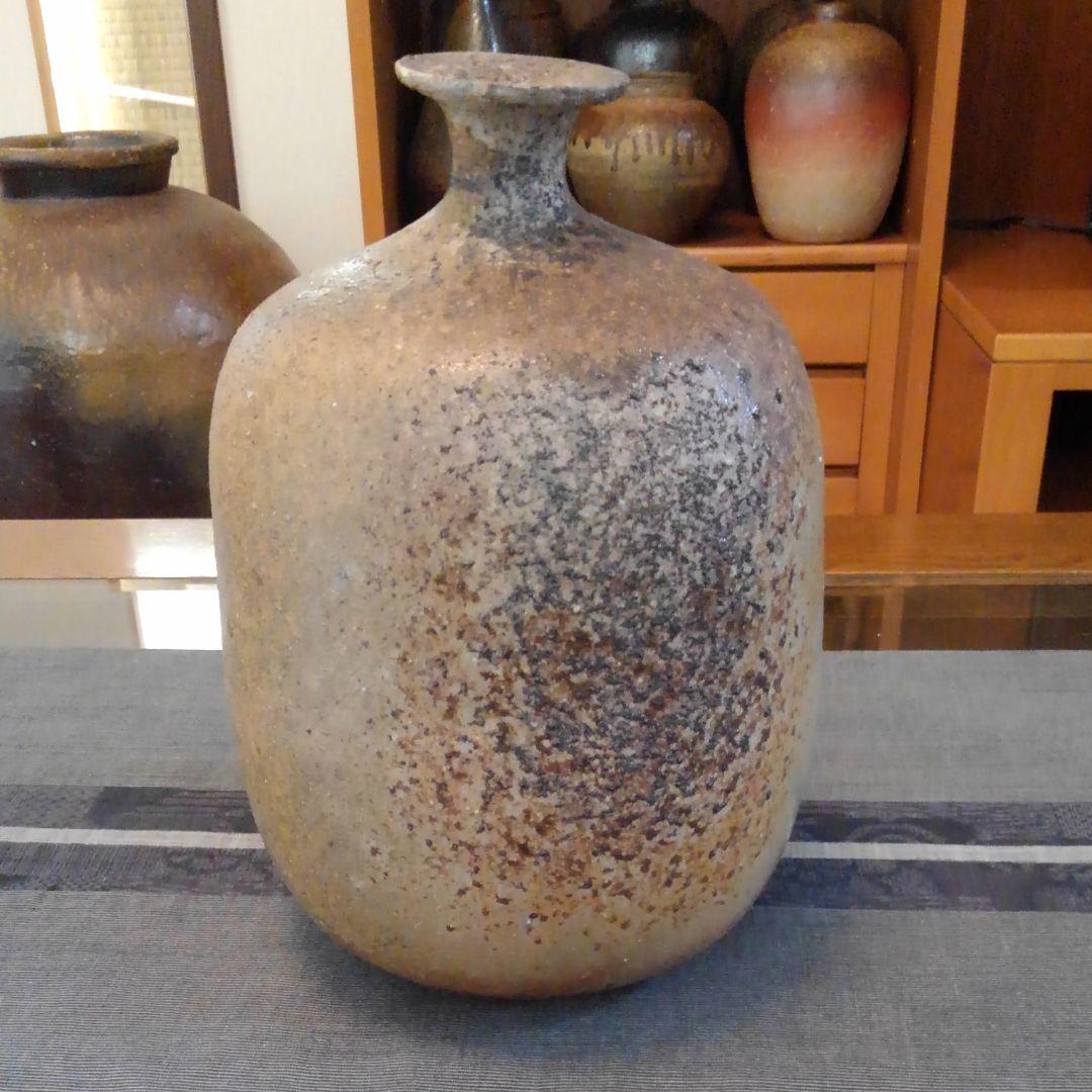 芋徳利　14　備前焼