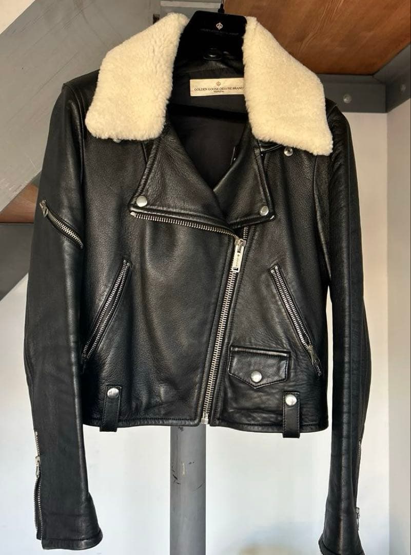 GOLDEN  ゴールデングース　ライダース　ボア付き