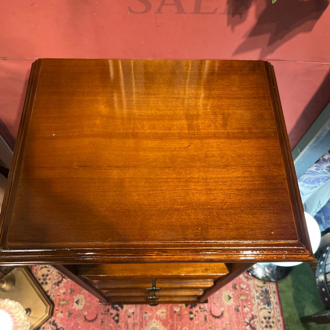 Sale イタリアン アンティークPT 象嵌　３DRコンパクト　キャビネット