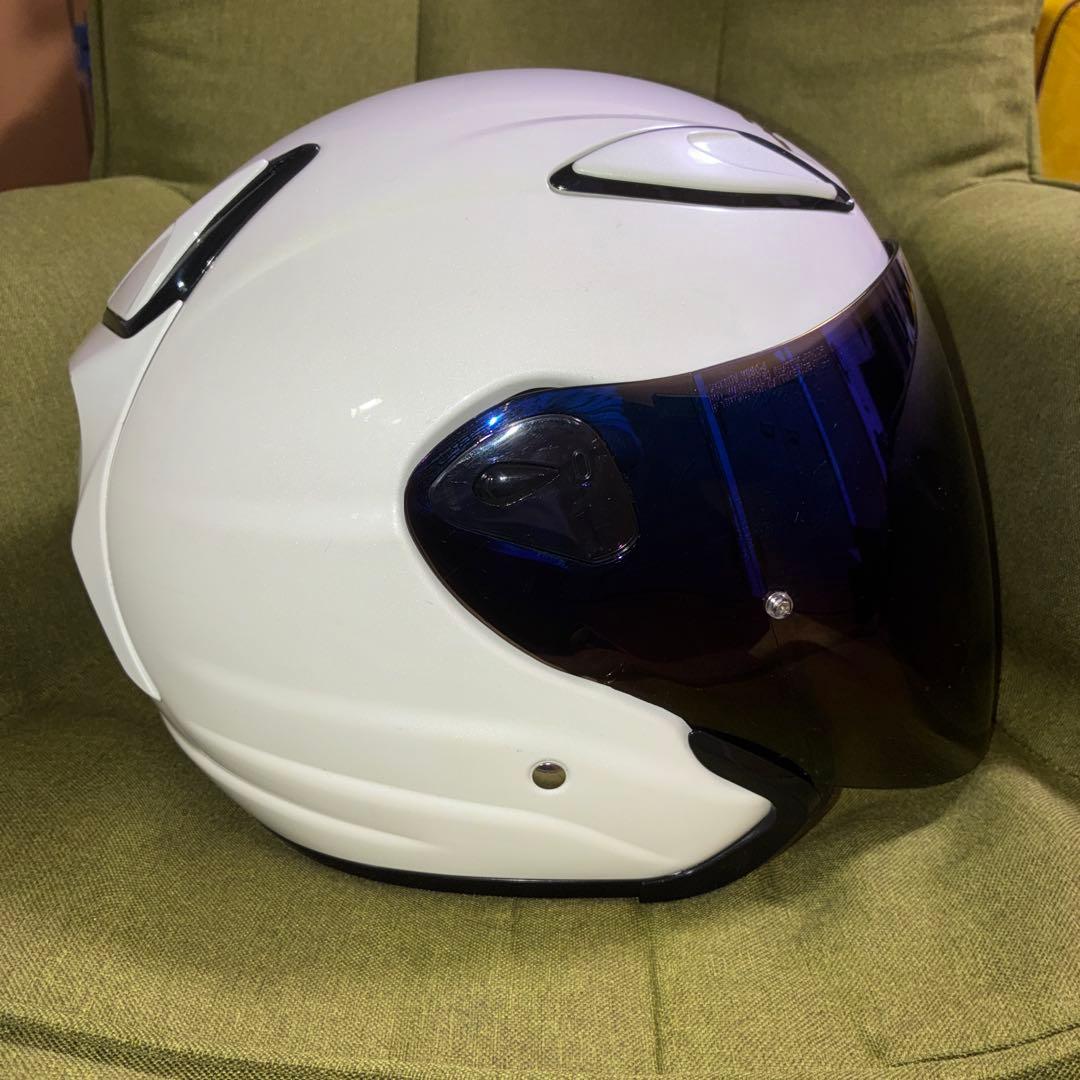 レオス（Rheos）ジェットヘルメット ホワイト