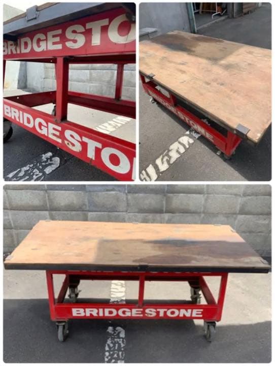 BRIDGESTONE ブリヂストン　作業台　ワークデスク　机　デスク　工場
