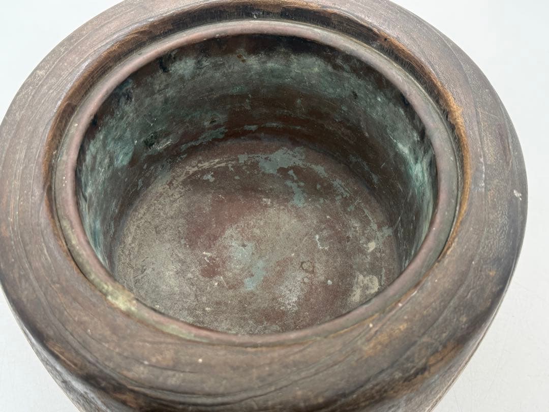 桐手銅芯炙りペア　秋草鶉紋　乾漆　茶道具　送料込み260202