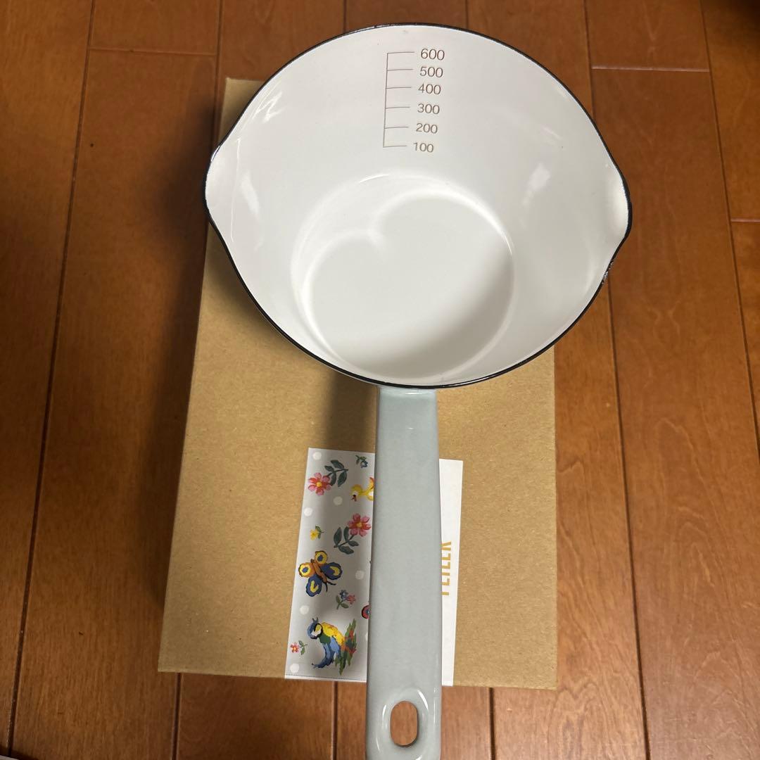 【新品未使用】フェイラー　ハイジドット ホーローミルクパン