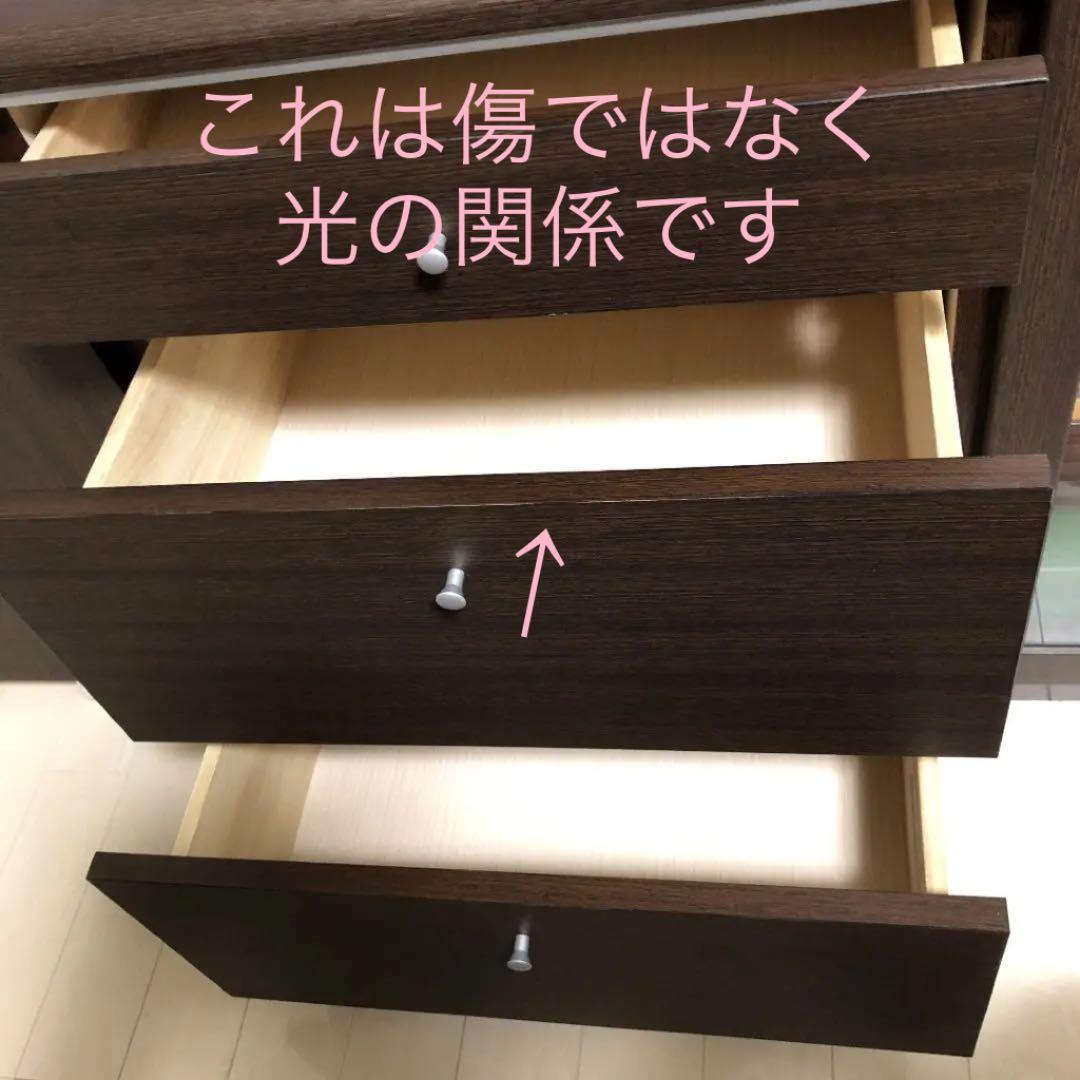 ドレッサー付き収納棚