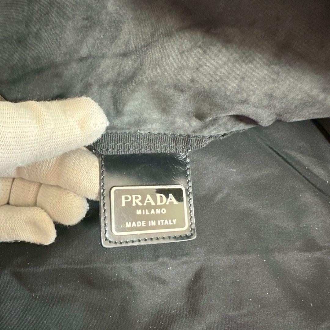 良品✨プラダ ボストンバッグ ハンド トラベルバッグ 旅行 人気 黒 ブラック