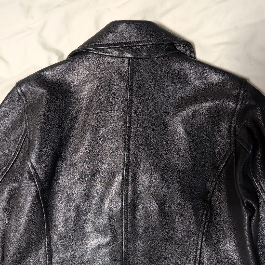 niko and . ニコアンド シープレザー ライダースジャケット Lサイズ