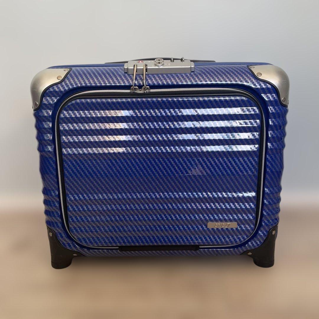 ANAオリジナル キャスターバッグ キャリーバッグ ブルー スーツケース