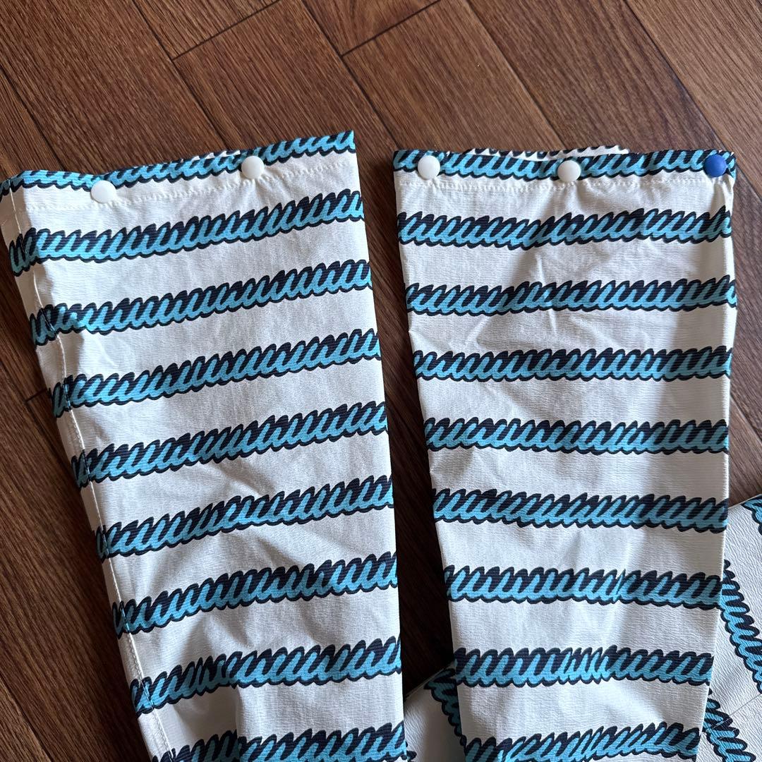 ADABAT GOLF アダバット　ゴルフ　フード付 レインワンピース