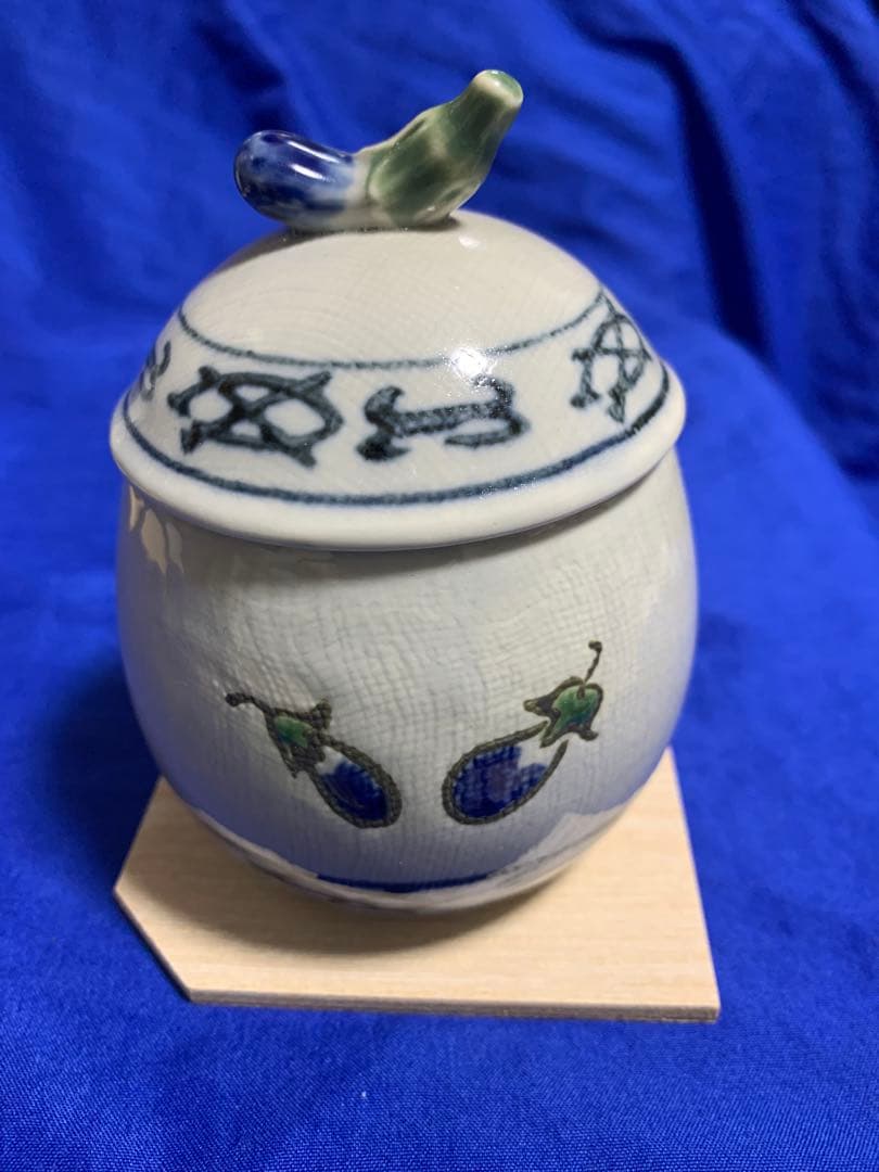 【水野・瀬戸焼】野菜つまみ蓋付き 茶碗蒸し用陶器セット ５客