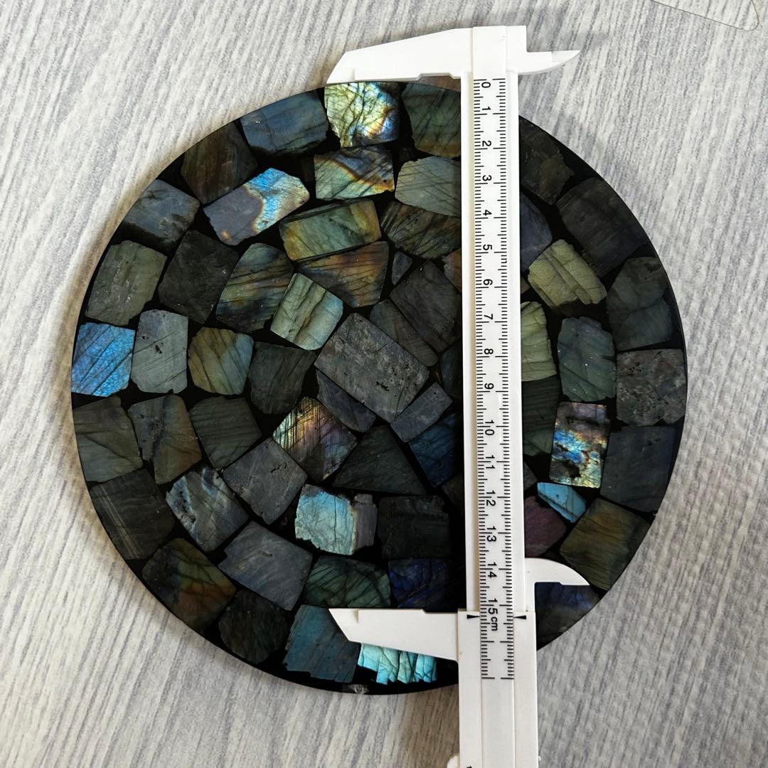 高品質　ラブラドライト　プレート　コレクション