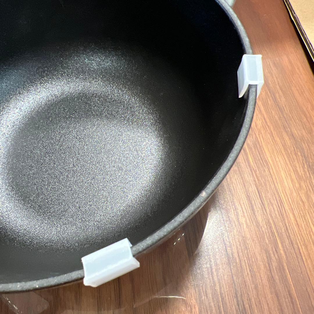 【新品】STAUB ストウブ Wa-NABE M グレー 両手鍋 18㎝