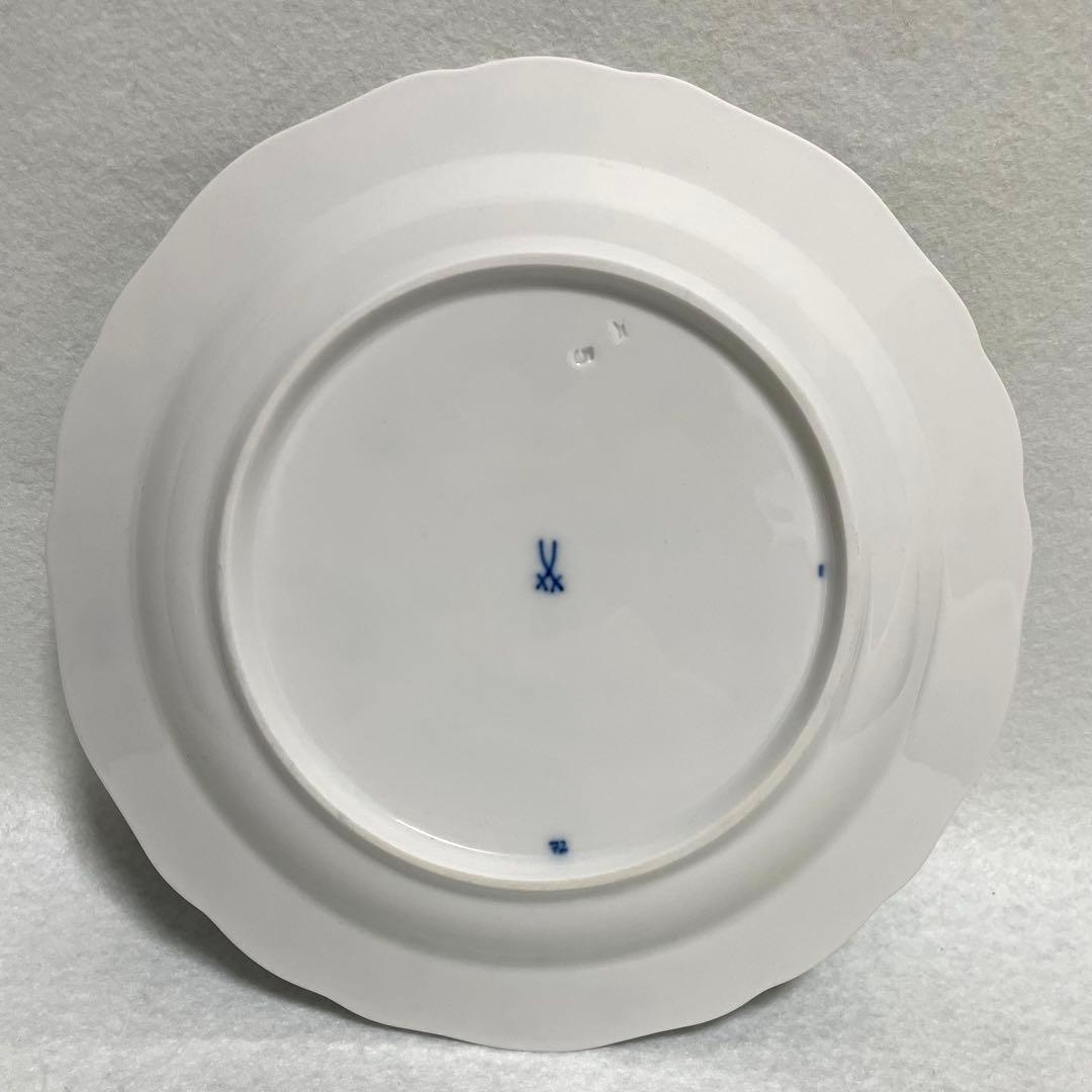 【6点】美品 マイセン ブルーオニオン 18cm プレート