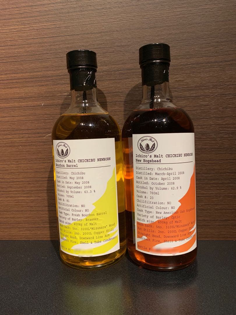 イチローズモルトニューボーン2種類