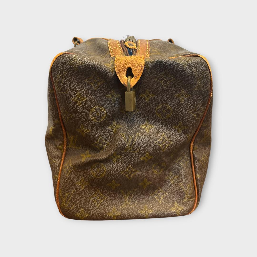 ルイヴィトン サックスープル35 モノグラム　ハンドバッグ　ボストンバック