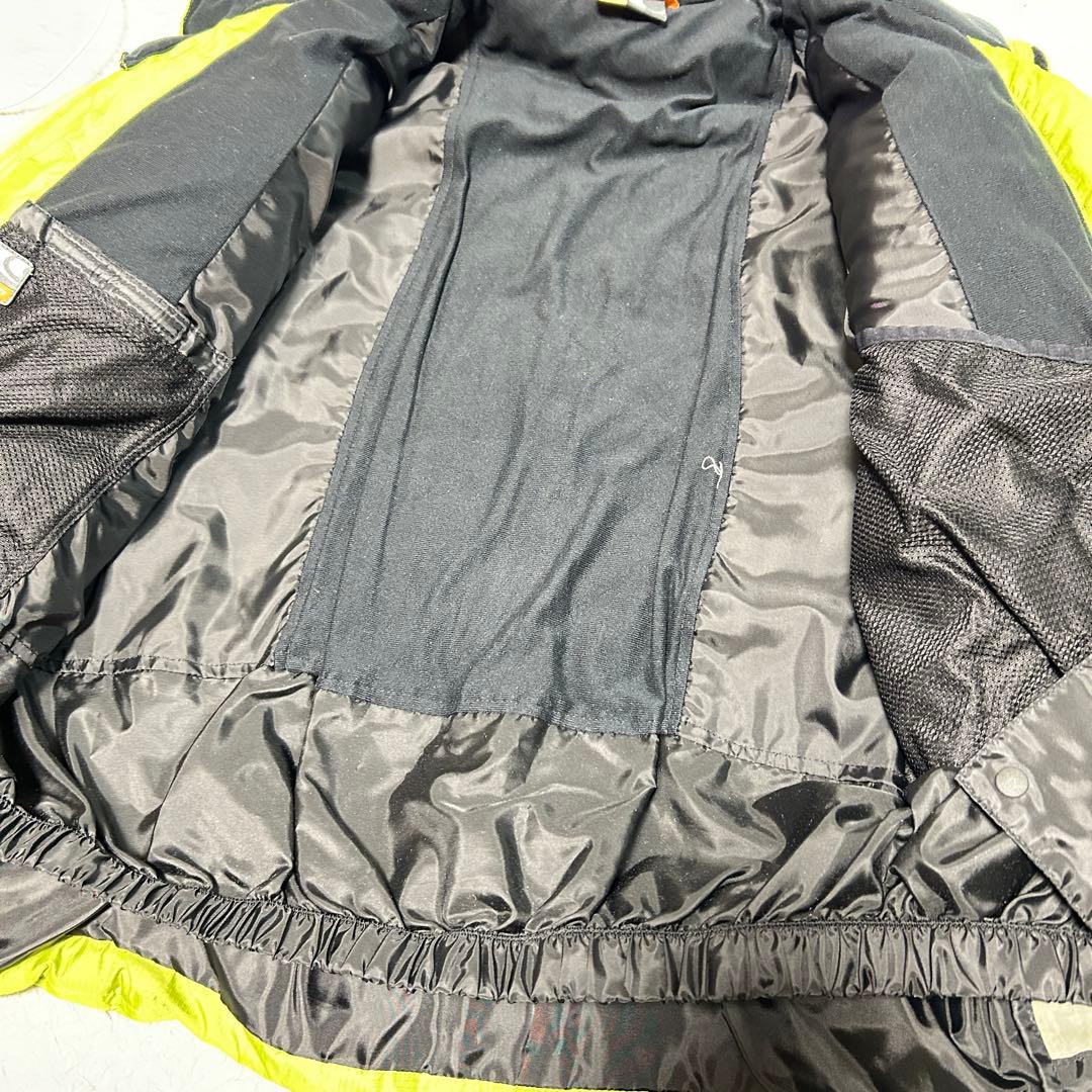 00s salomon shell puffer jacket ライムグリーン