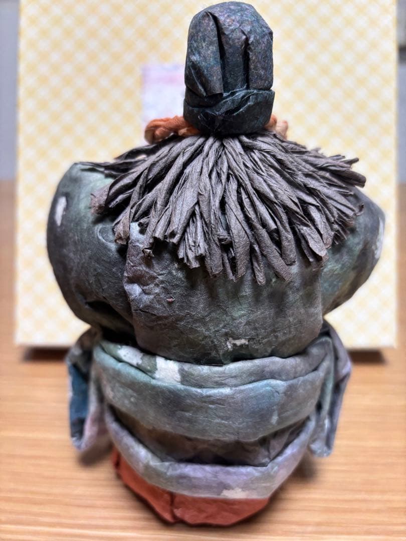 倭紙芸ひなび式和紙人形　わらび雛 　　　　　　　作家　加賀美和枝さんの作品