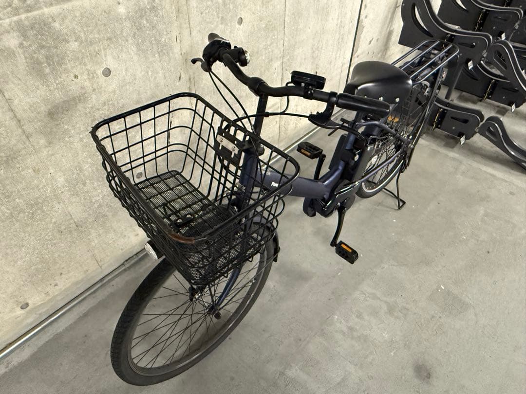 世田谷区 Panasonic 電動アシスト自転車 ネイビー