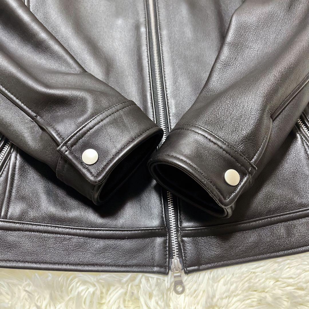 【美品】Nowadays MEN'S BIGI レザージャケット シングル 4