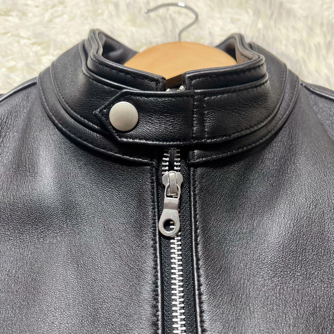 【美品】Nowadays MEN'S BIGI レザージャケット シングル 4