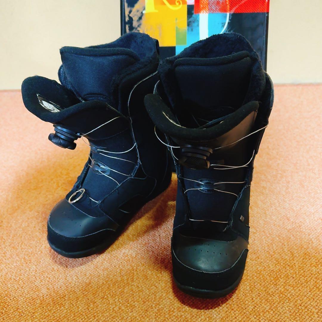 レディーススノーボード148cm ビンディング シューズ ケース　4点