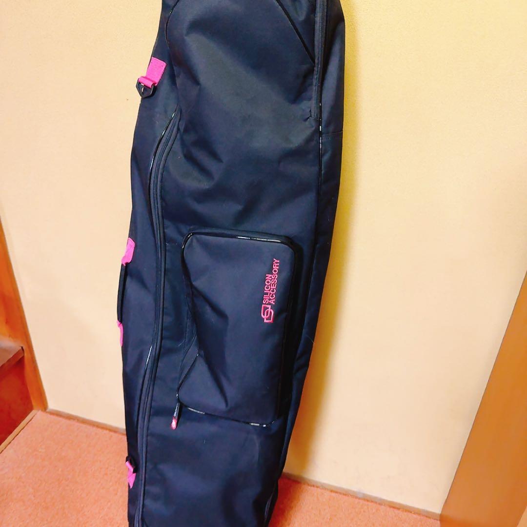 レディーススノーボード148cm ビンディング シューズ ケース　4点