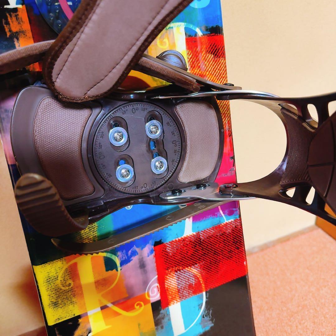 レディーススノーボード148cm ビンディング シューズ ケース　4点