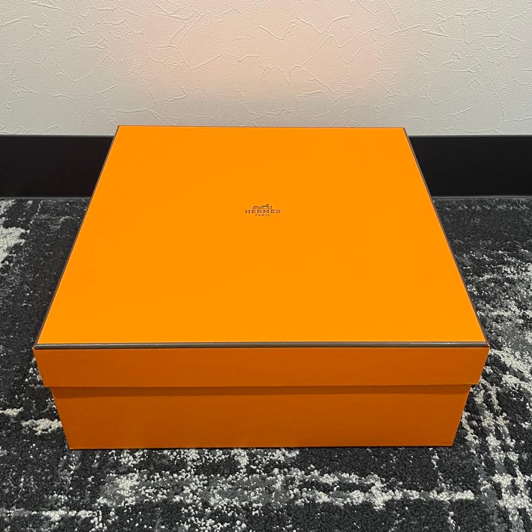 ㊼美品　HERMES　エルメス　オレンジ　空箱　ケリー28用