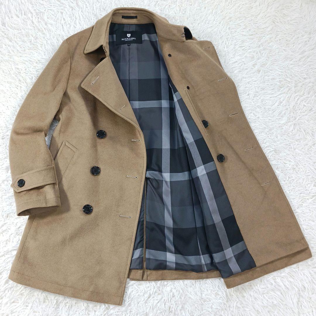 ✨良品✨ブラックレーベル クレストブリッジ　ウールトレンチ　ベージュ　M