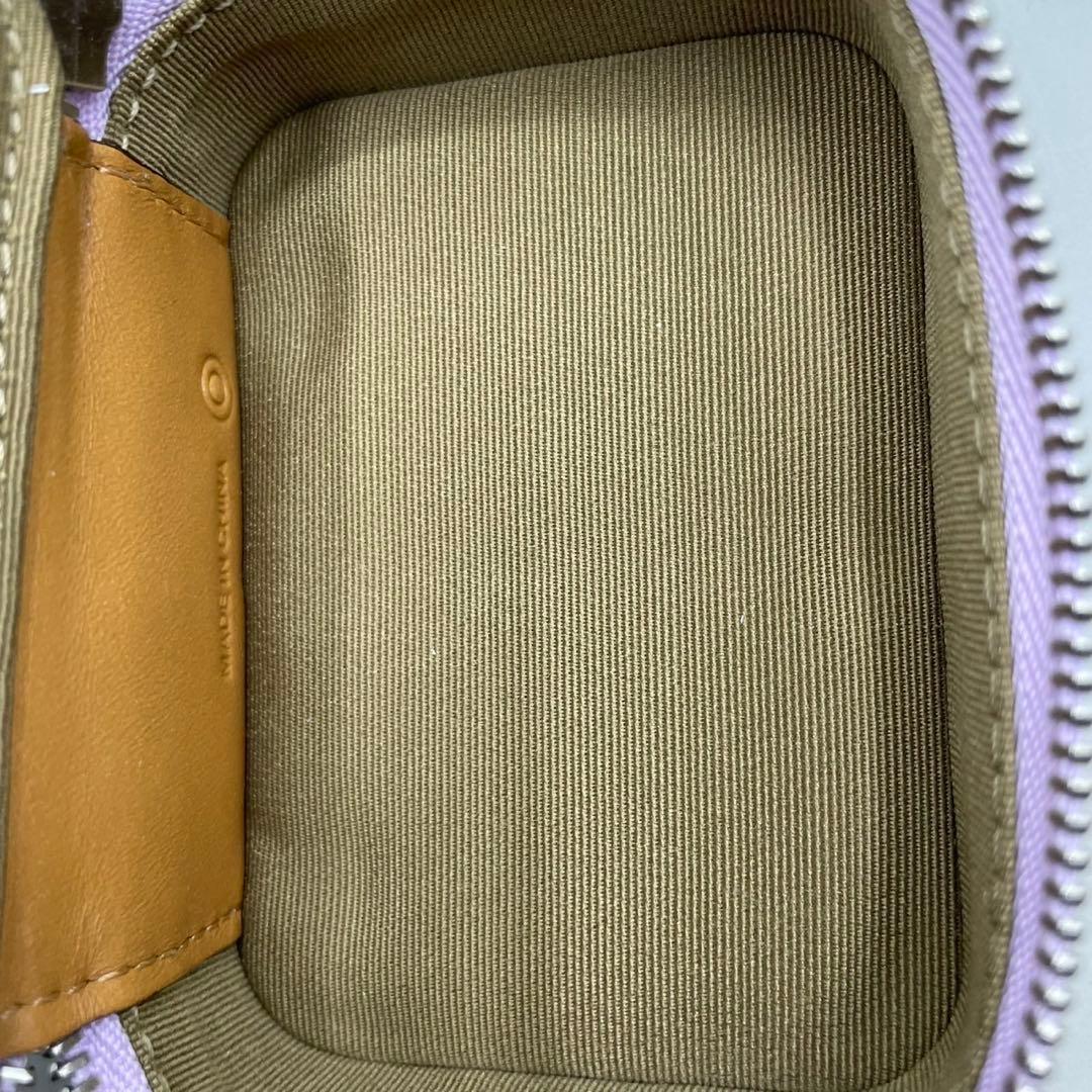 新品未使用✨️希少 コーチ ミニポーチ ピルケース 小物入れ シグネチャー 紫
