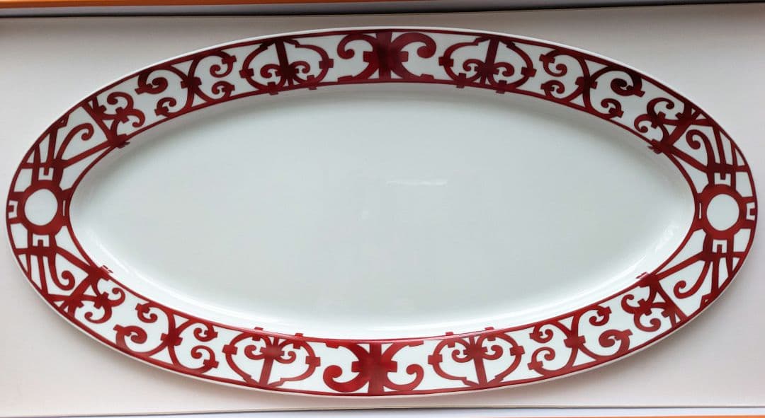 エルメス プレート オーバルプレート 大皿 超大皿 ガダルキヴィール