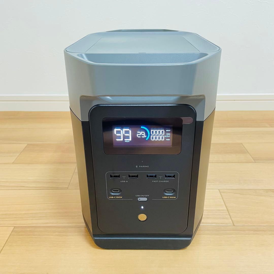 【新品未使用】EcoFlow DELTA2 エコフロー デルタ2 ポータブル電源
