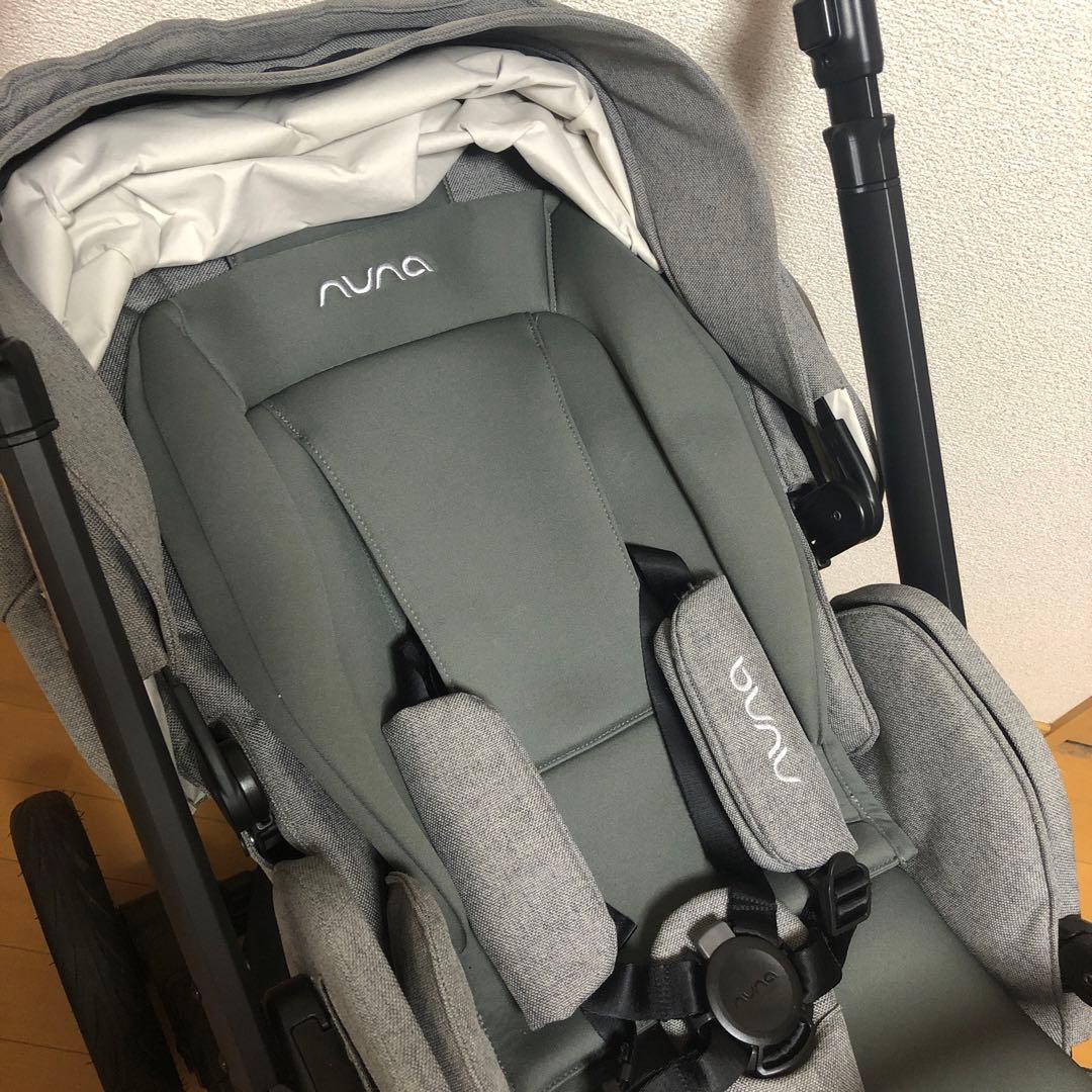 【本体美品】nuna ベビーカー ミックス ネクスト（グラナイト）グレー
