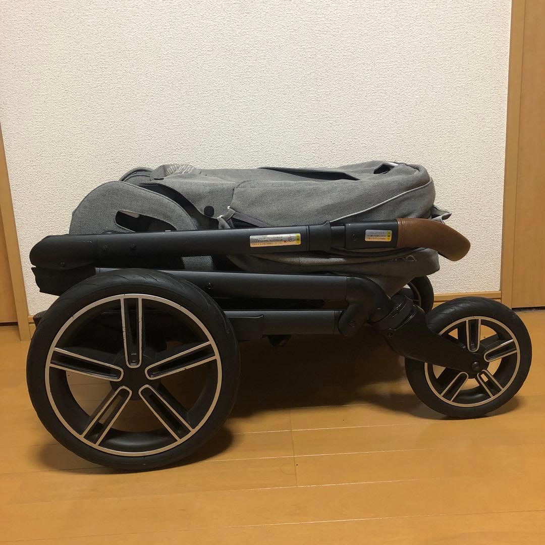 【本体美品】nuna ベビーカー ミックス ネクスト（グラナイト）グレー