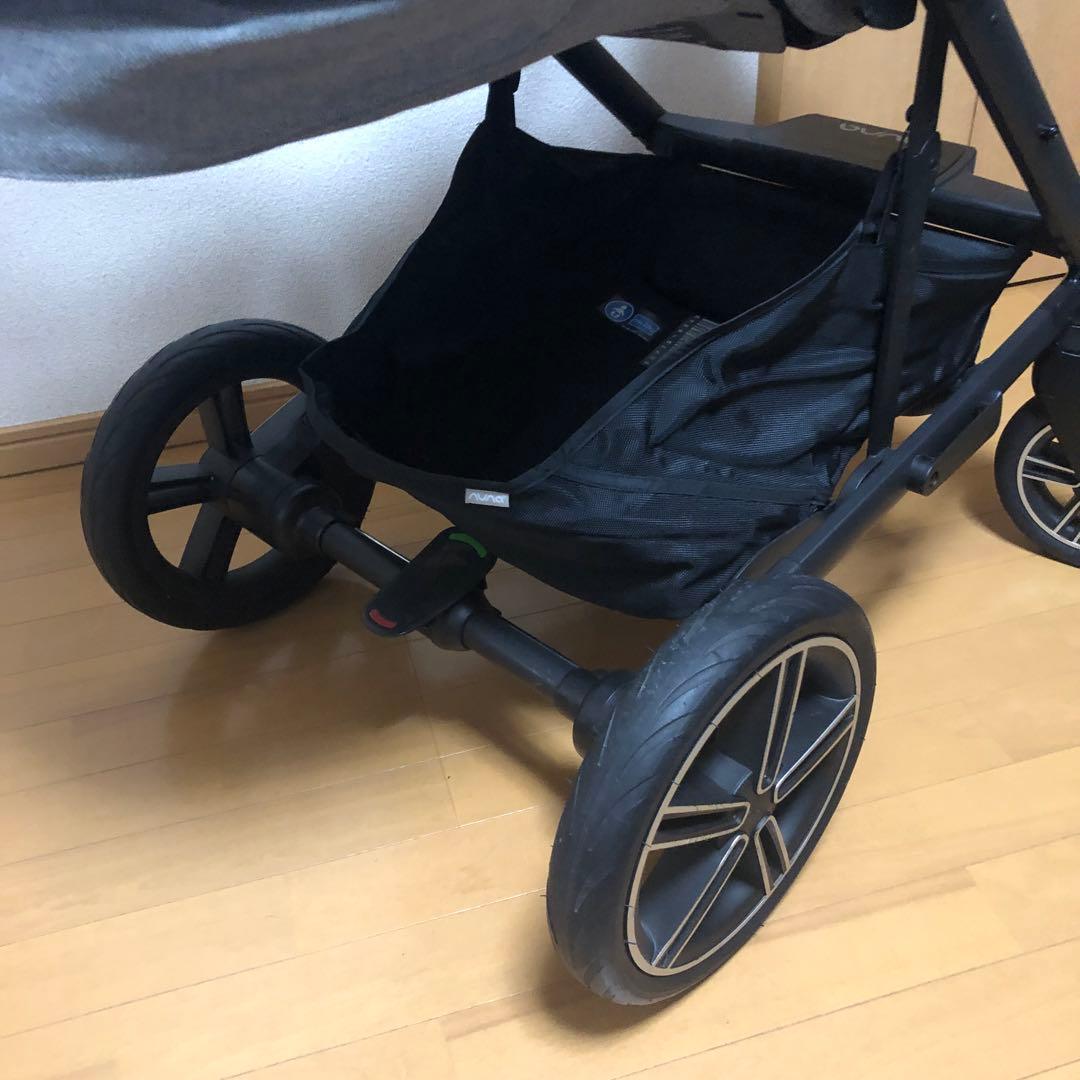 【本体美品】nuna ベビーカー ミックス ネクスト（グラナイト）グレー
