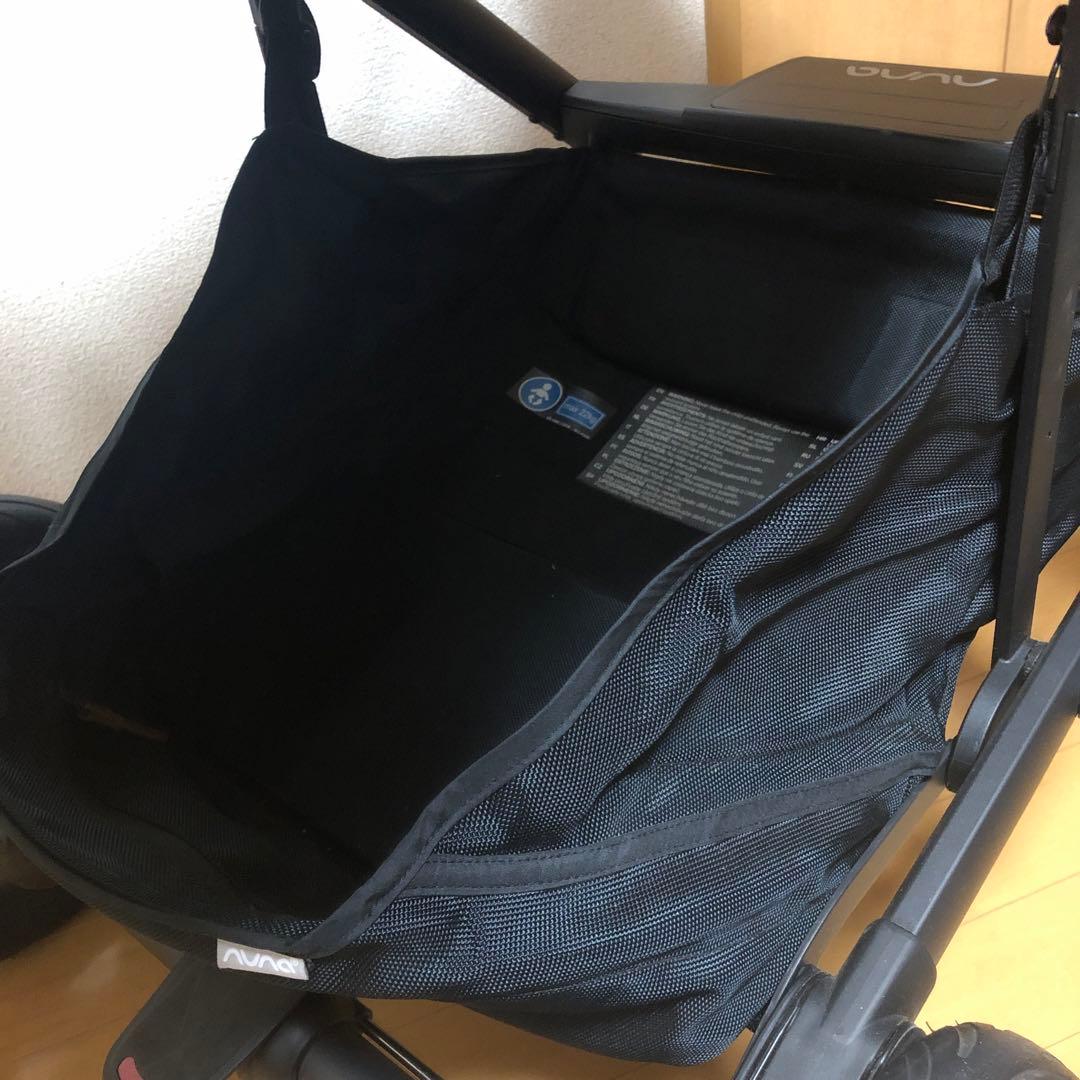 【本体美品】nuna ベビーカー ミックス ネクスト（グラナイト）グレー