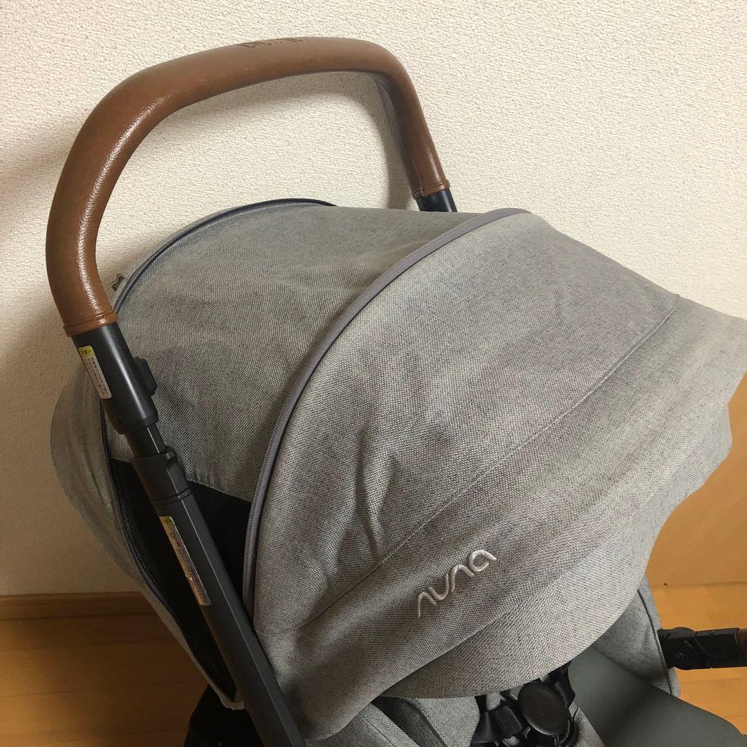 【本体美品】nuna ベビーカー ミックス ネクスト（グラナイト）グレー