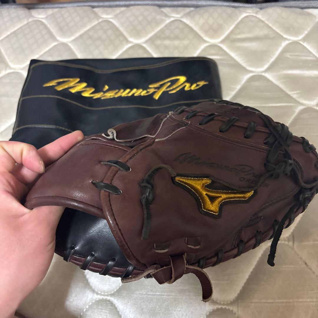 ミズノプロ 一般硬式用 キャッチャーミット ハガジャパン 炭谷銀仁朗選手モデル