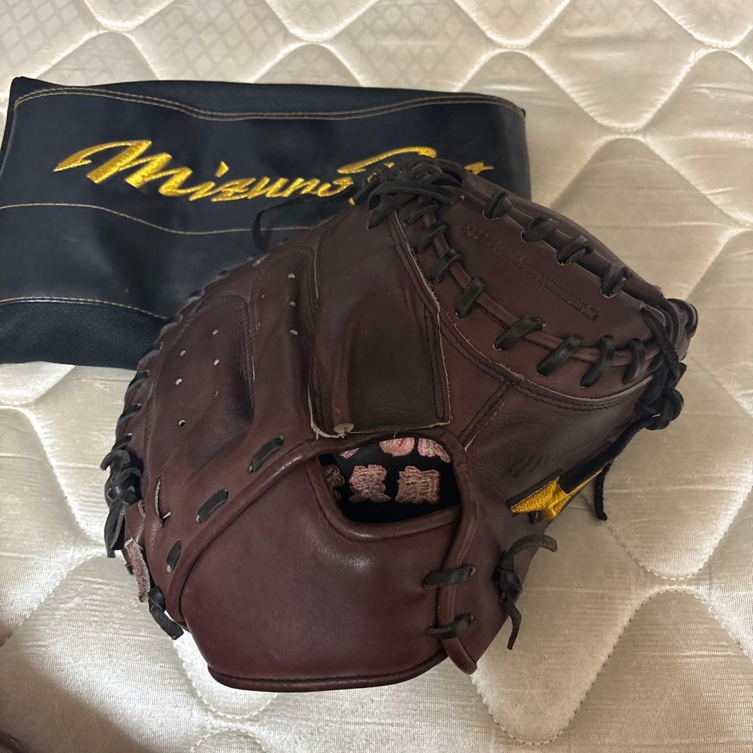 ミズノプロ 一般硬式用 キャッチャーミット ハガジャパン 炭谷銀仁朗選手モデル