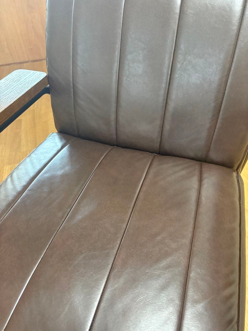 ニトリ　1人掛けソファ　合皮タイプ