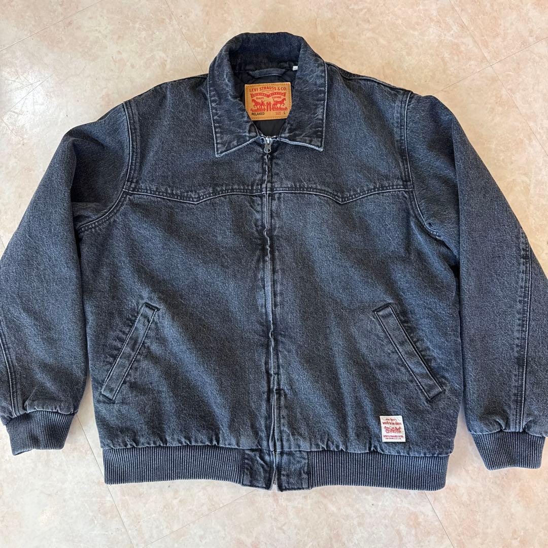 8*6様 リーバイス　ブラックデニム　サンタフェジャケット L