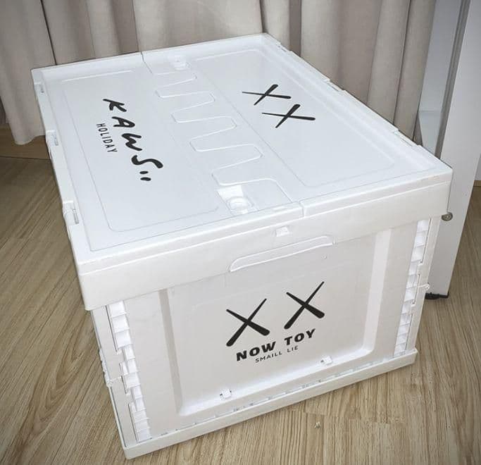 薄型折りたたみコンテナ 20L フタ付ロック無し9