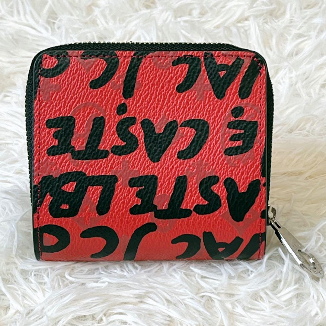 ✨未使用級✨ CASTELBAJAC 財布 二つ折り レッド ブラック 大人気