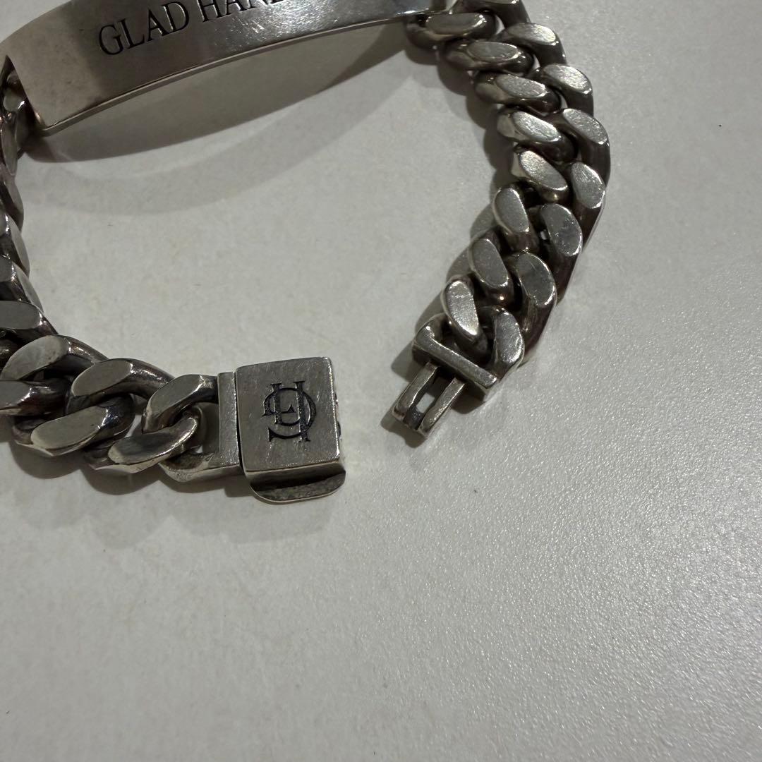 GLAD HAND & Co. シルバーチェーンブレスレット