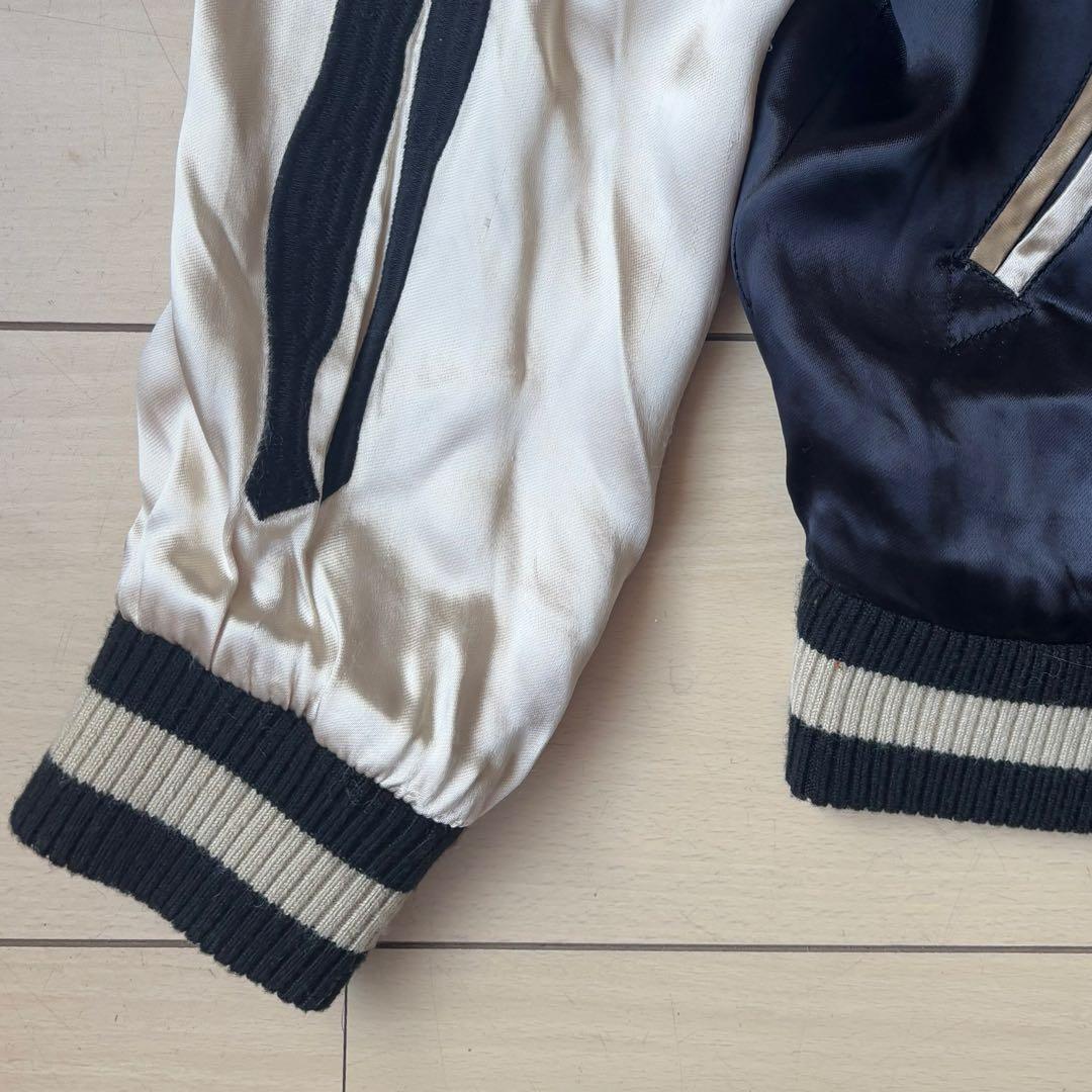 VANSON バンソン×ルニーテューンズ リバーシブルスカジャン　レーヨン