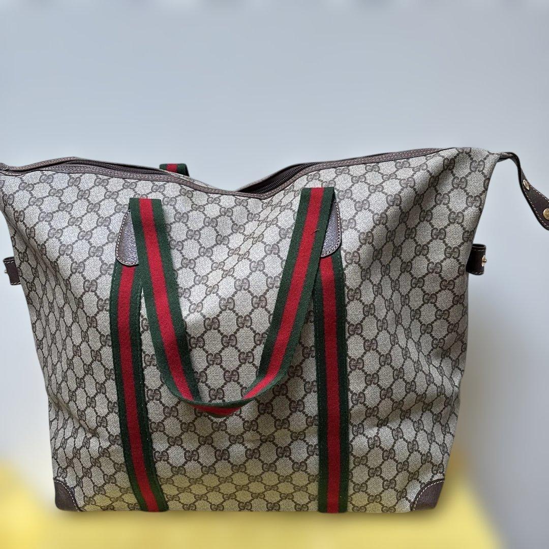 Gucci GGパターン ボストンバッグ 大容量 未使用品 期間限定
