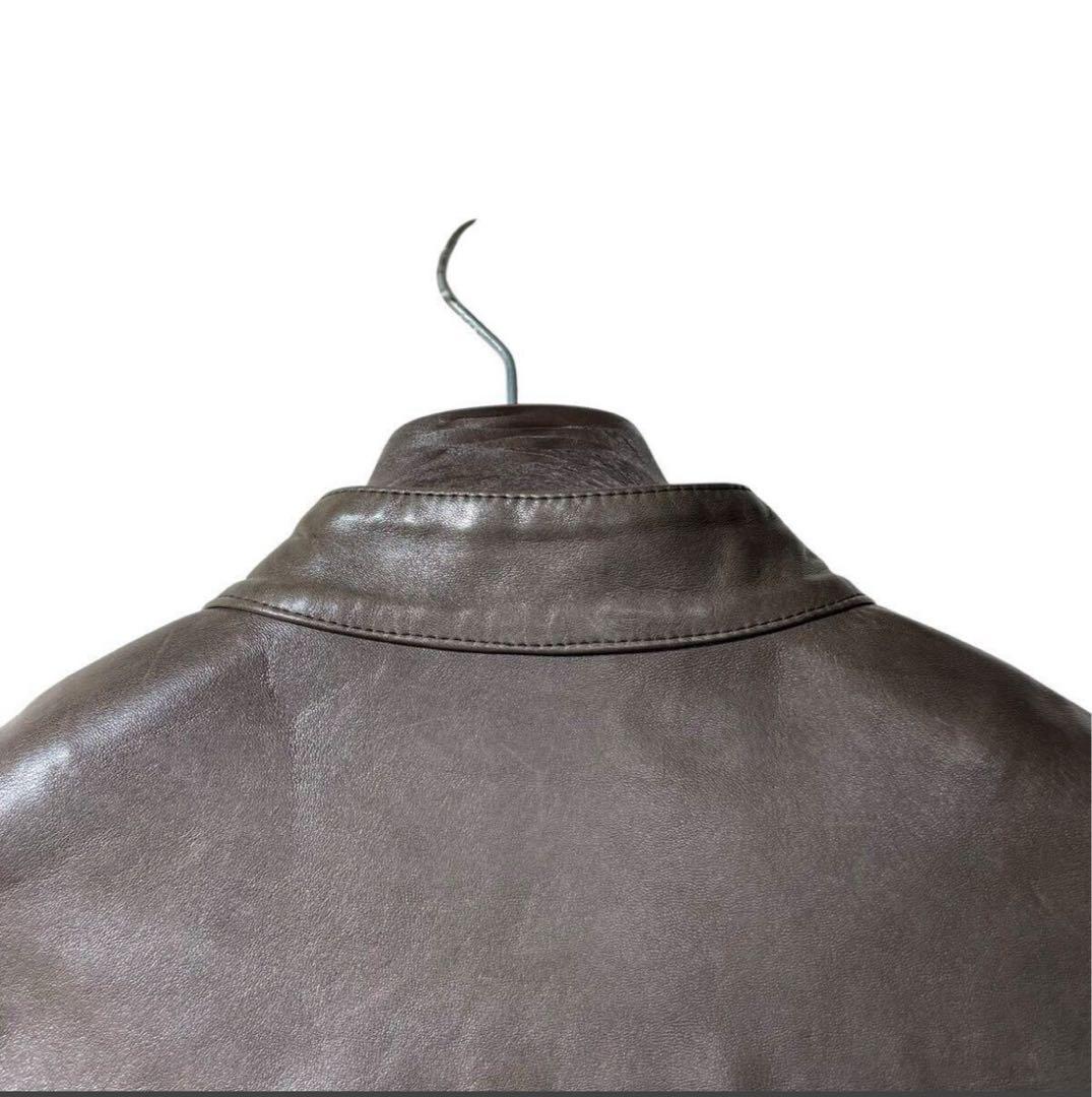 ✨️美品✨️ 定価30万 エンメティ EMMETI ラムスキン ライダースジャケット