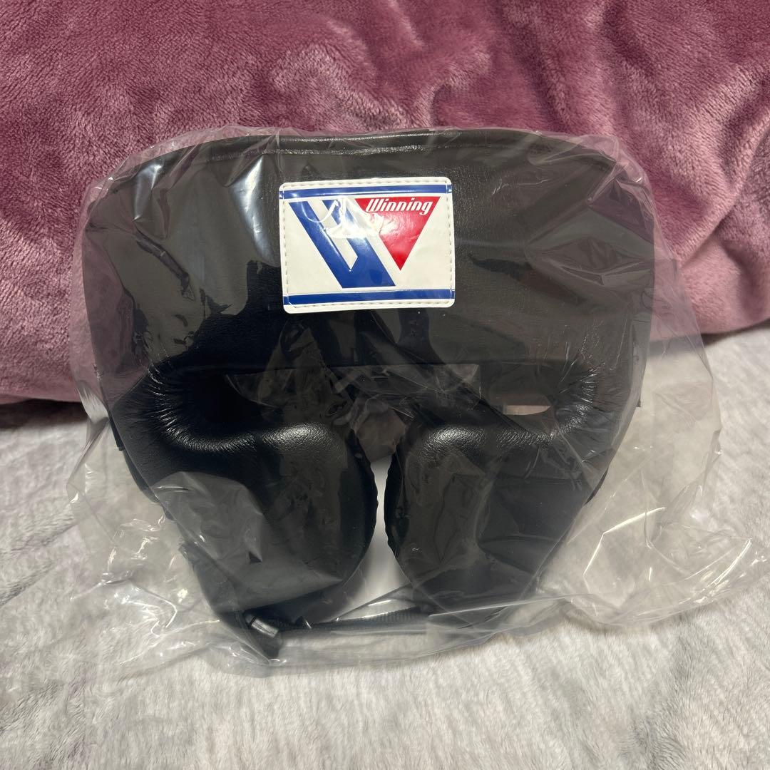 winning FG-2900 ヘッドギア フェイスガードタイプ Lサイズ 黒
