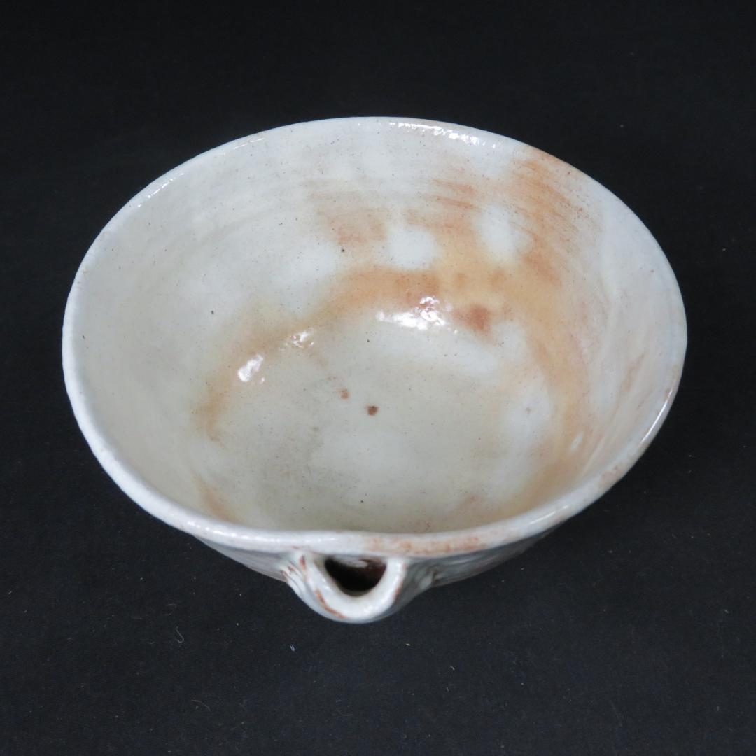 茶碗 片口風 美品 珍品 在銘 木箱 共箱 抹茶碗 茶器 茶道具