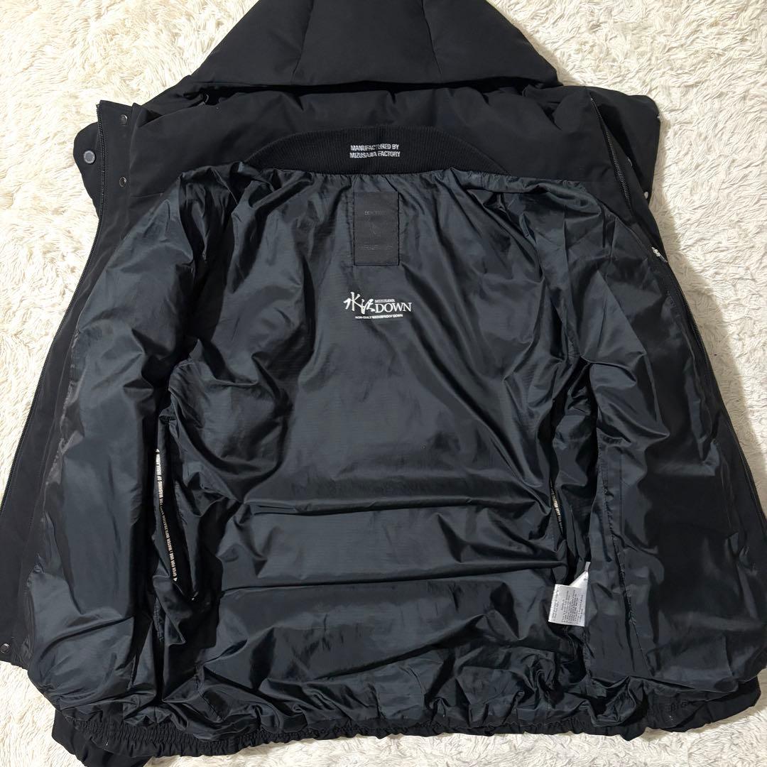 デサント 水沢ダウン BShop別注 BIGショートジャケット ブラック M