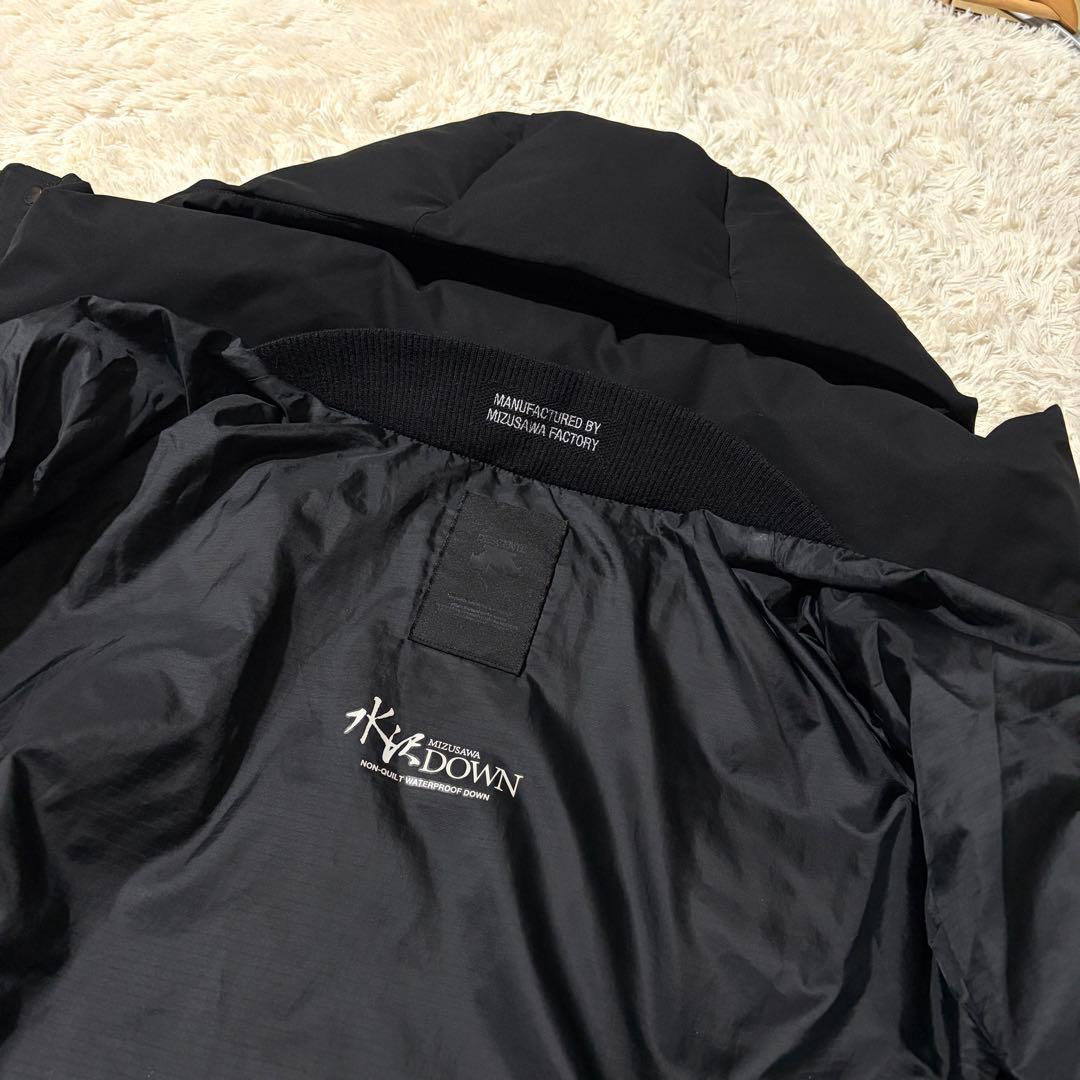 デサント 水沢ダウン BShop別注 BIGショートジャケット ブラック M